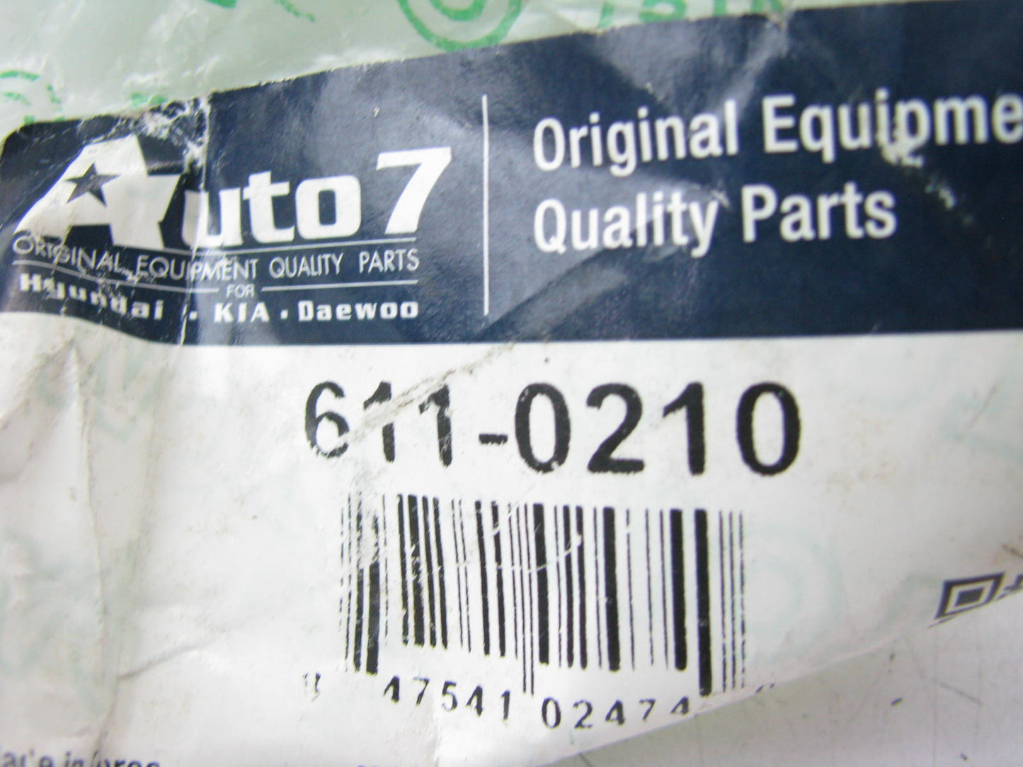 Auto 7 611-0210 Single Piston - 0.25mm Oversize - For 1997-2001 Tiburon 2.0