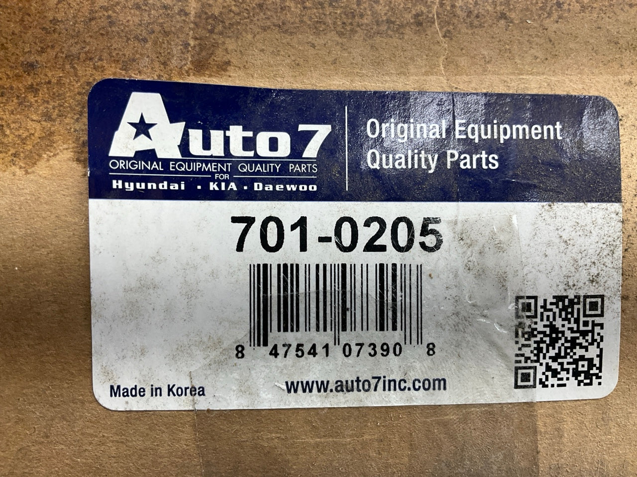 Auto 7 701-0205 A/C Compressor Kit With Hoses For 2007-2008 Kia Rondo