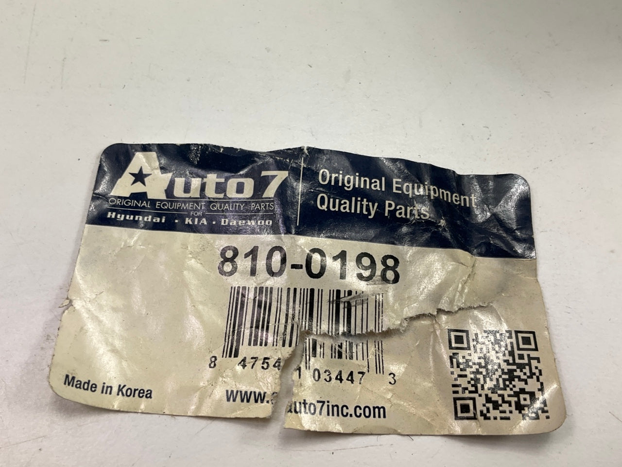 Auto 7 810-0198 Rear Engine Motor Mount
