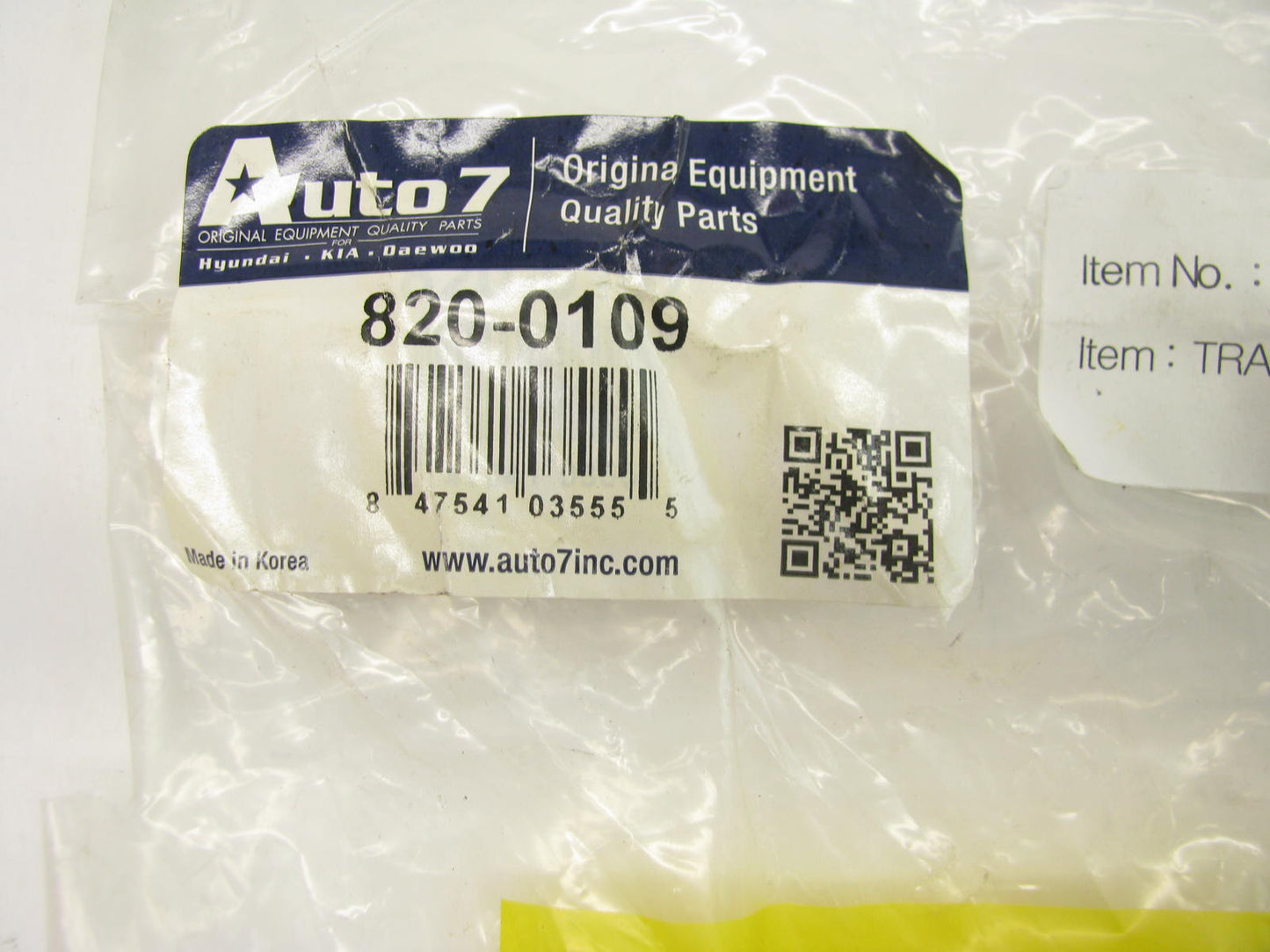 Auto 7 820-0109 Auto Trans Mount Right For 1999-2001 Hyundai Sonata 2.4L-L4