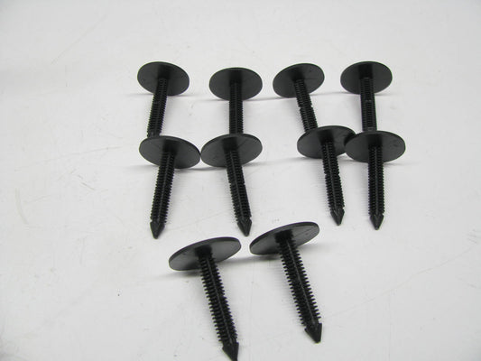 (10) Auto Body PM47308 Trim Panel Retainer 1'' Head 1-7/16'' Stem For 9/32'' Hole
