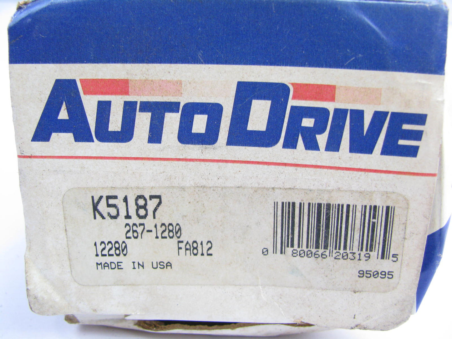 Auto Drive K5187 Front Uppper Suspension Control Arm Bushing Kit