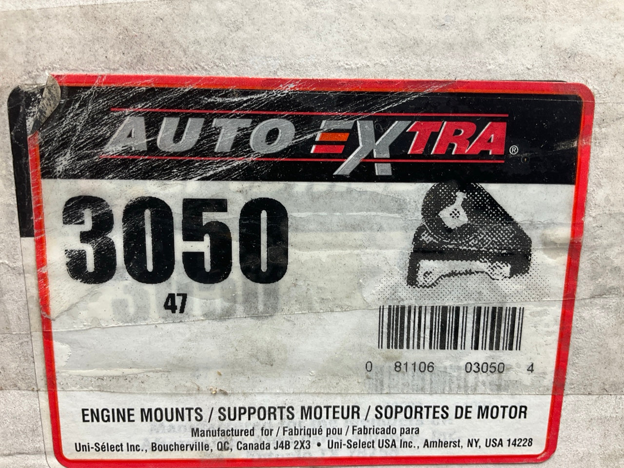 Auto Extra 3050 Left Transmission Mount