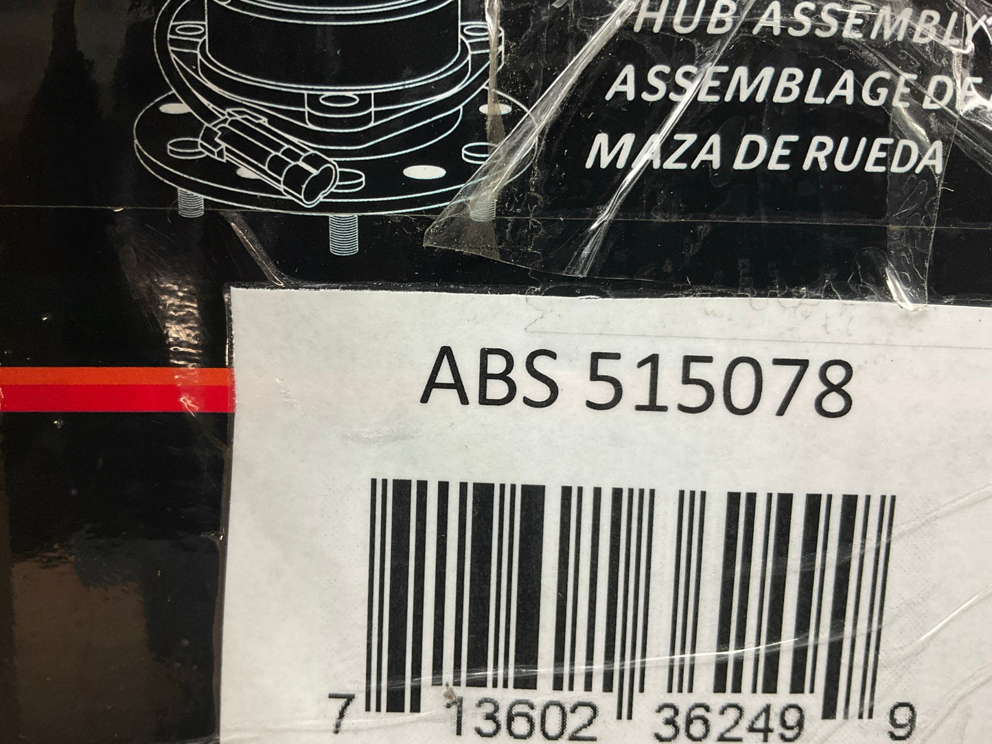 (2) Auto Extra 515078 Wheel Bearing And Hub Assembly, Front