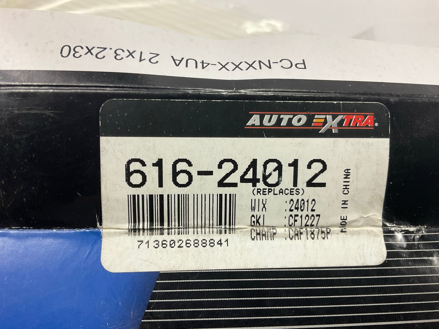 Auto Extra 616-24012 Cabin Air Filter