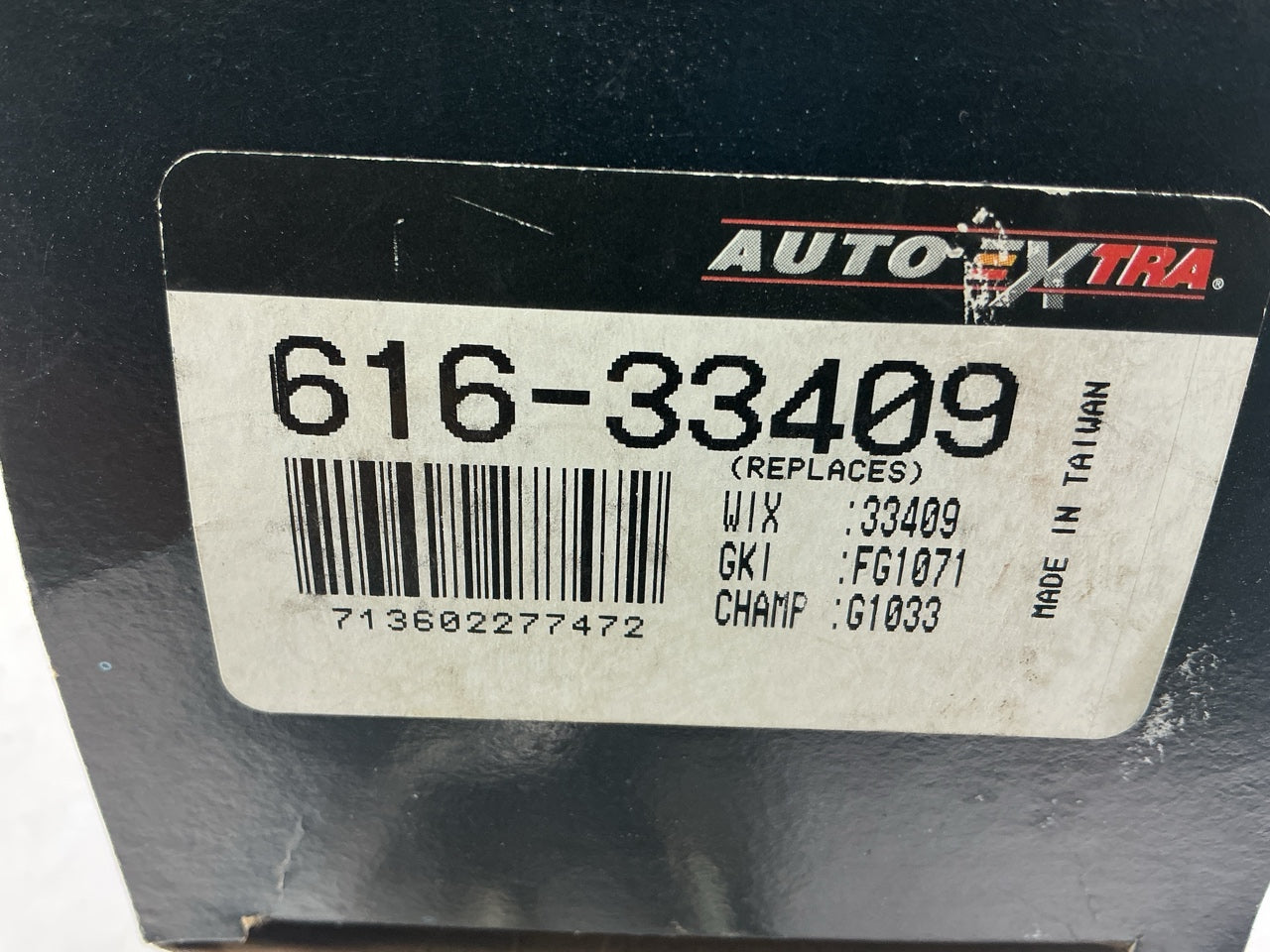 Auto Extra 616-33409 Fuel Filter