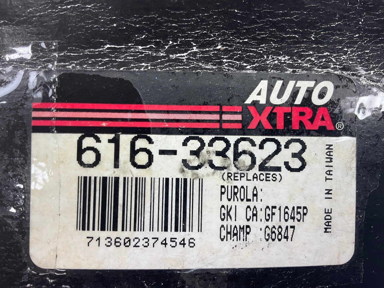 Auto Extra 616-33623 Fuel Filter Replaces G259 33623 G645 G8219