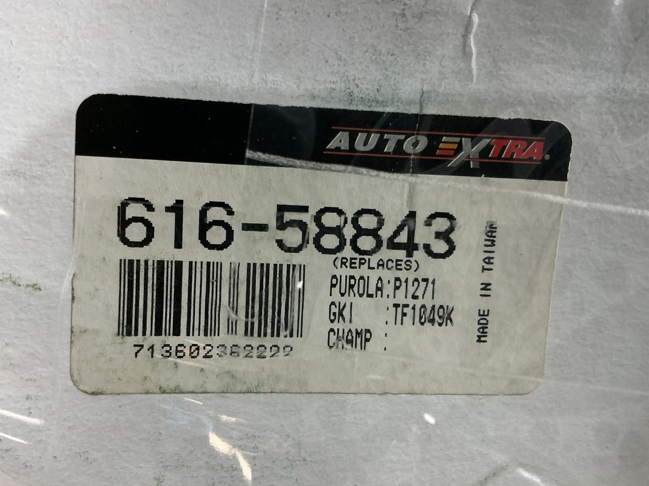 Auto Extra 616-58843 Automatic Transmission Filter Kit
