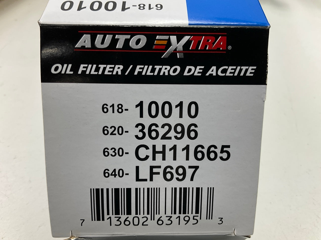 (12) Auto Extra 618-10010 Engine Oil Filter