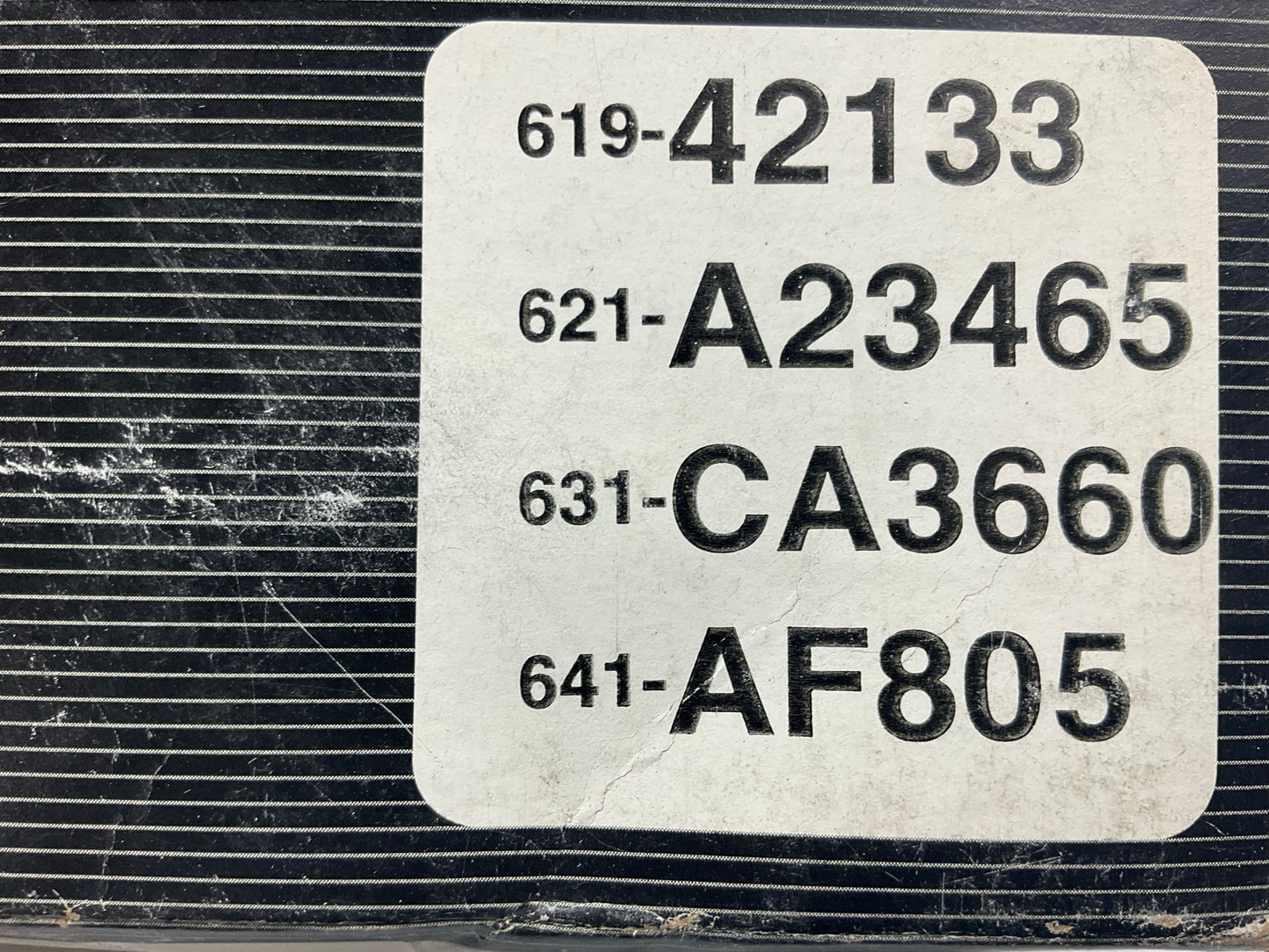 Auto Extra 619-42133 Engine Air Filter