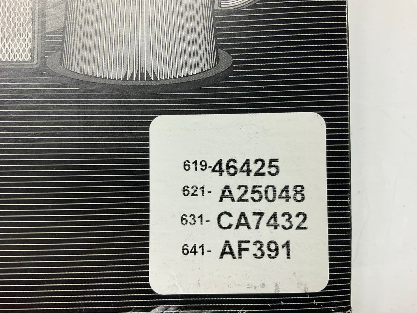 Auto Extra 619-46425 Engine Air Filter Replaces 46425, 88425, AF7879, P607344