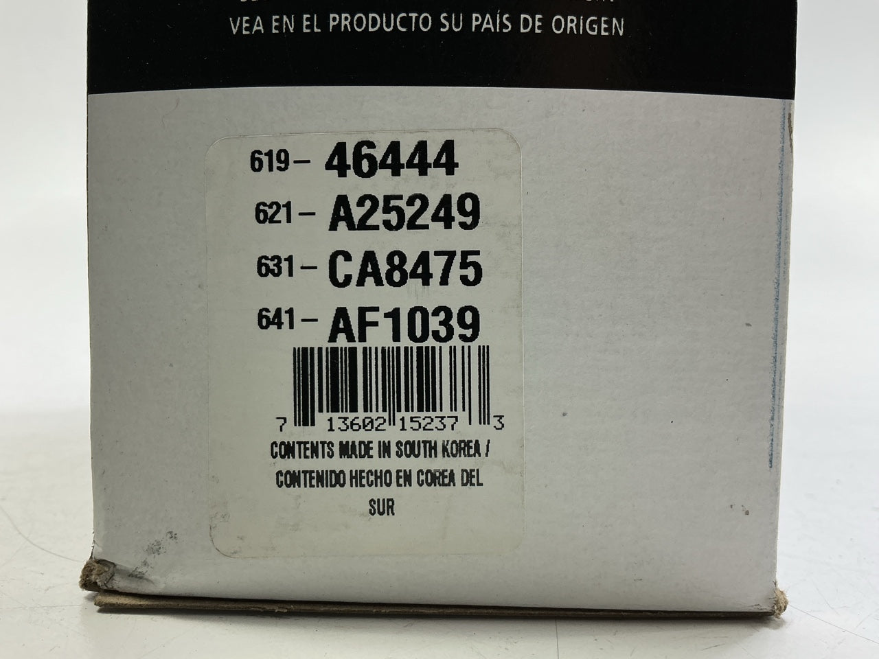 Auto Extra 619-46444 Engine Air Filter