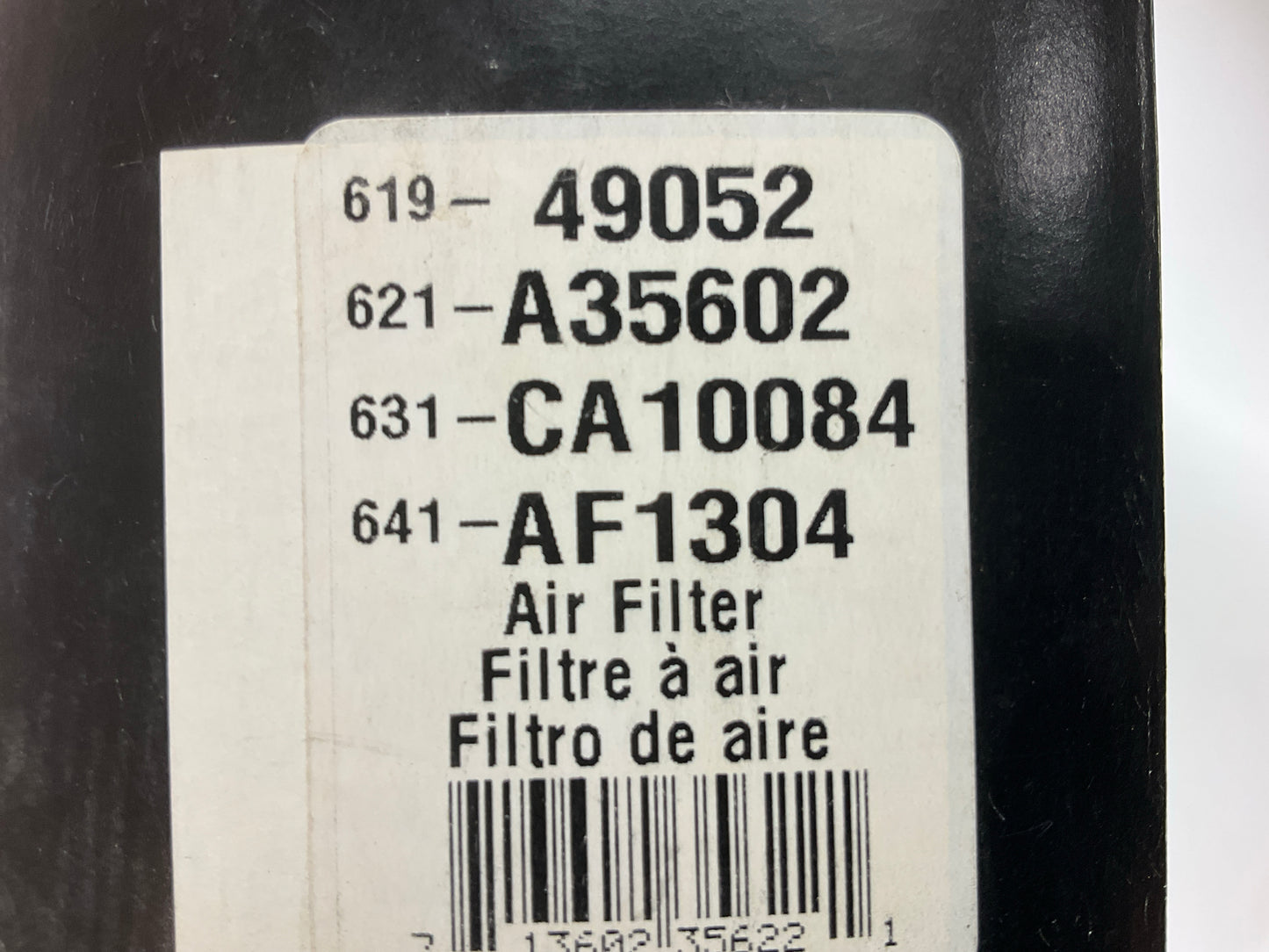 Auto Extra 619-49052 Engine Air Filter