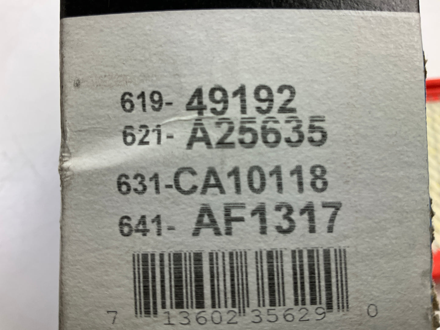 Auto Extra 619-49192 Engine Air Filter