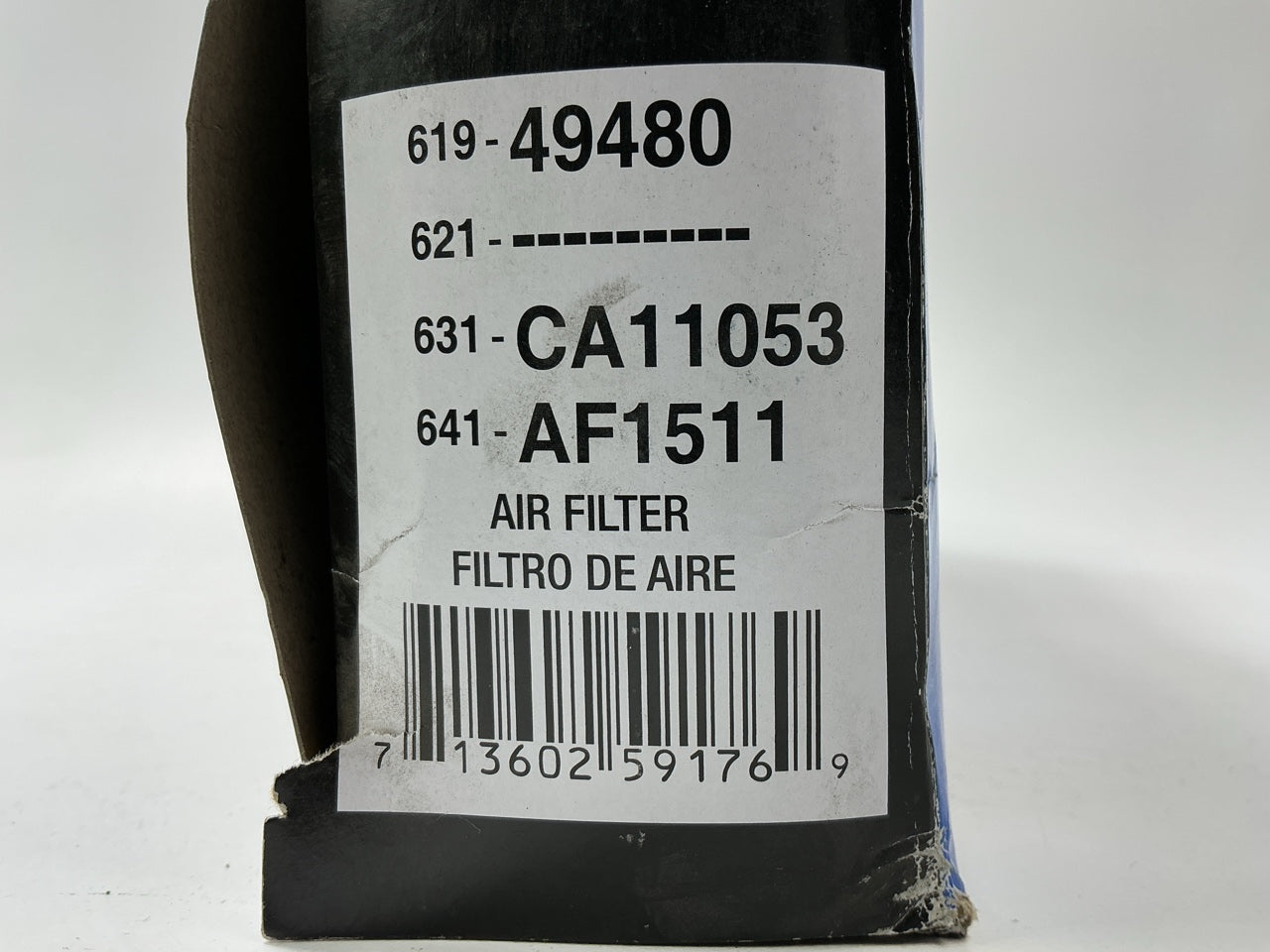 Auto Extra 619-49480 Engine Air Filter