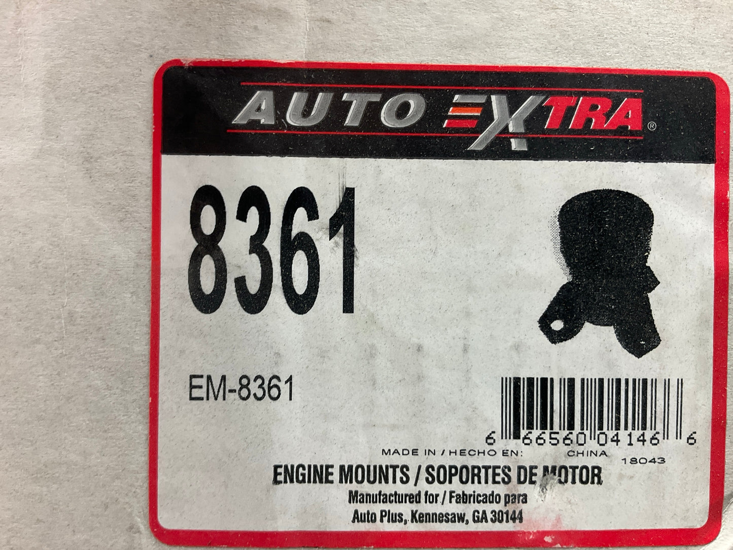 Auto Extra 8361 Front Motor Mount For 1992-01 Toyota Camry, 99-01 Solara MANUAL