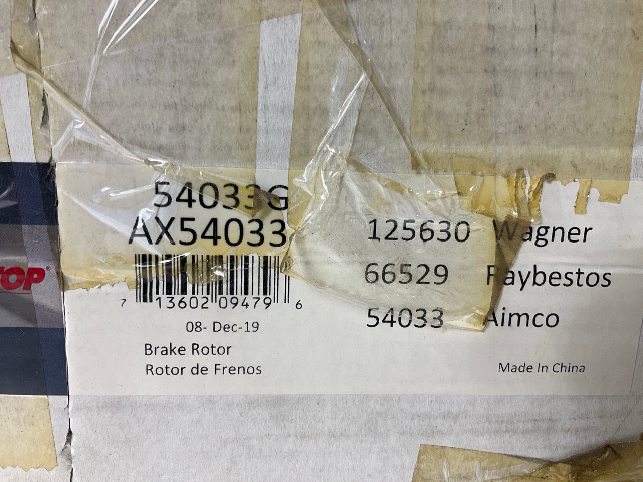 (2) Auto Extra AX54033 Disc Brake Rotor & Hub Assembly, Front, DRW DUALLY ONLY