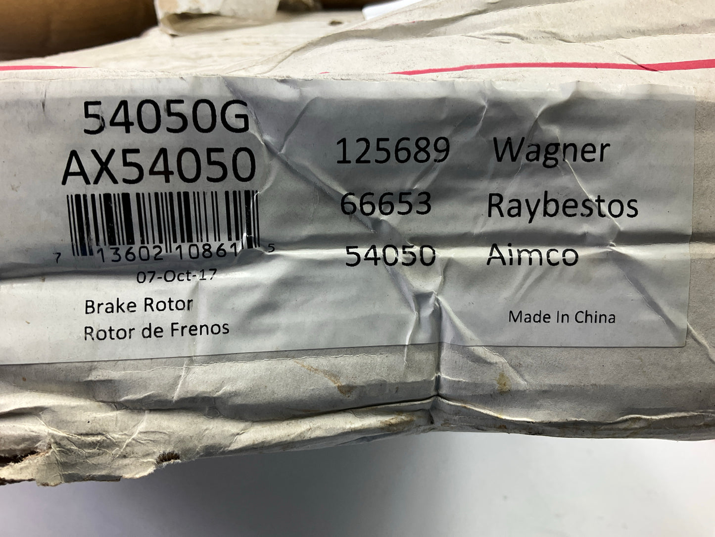 Auto Extra AX54050 Front Brake Rotor 1997-00 Ford Expedition, 1999 F-150