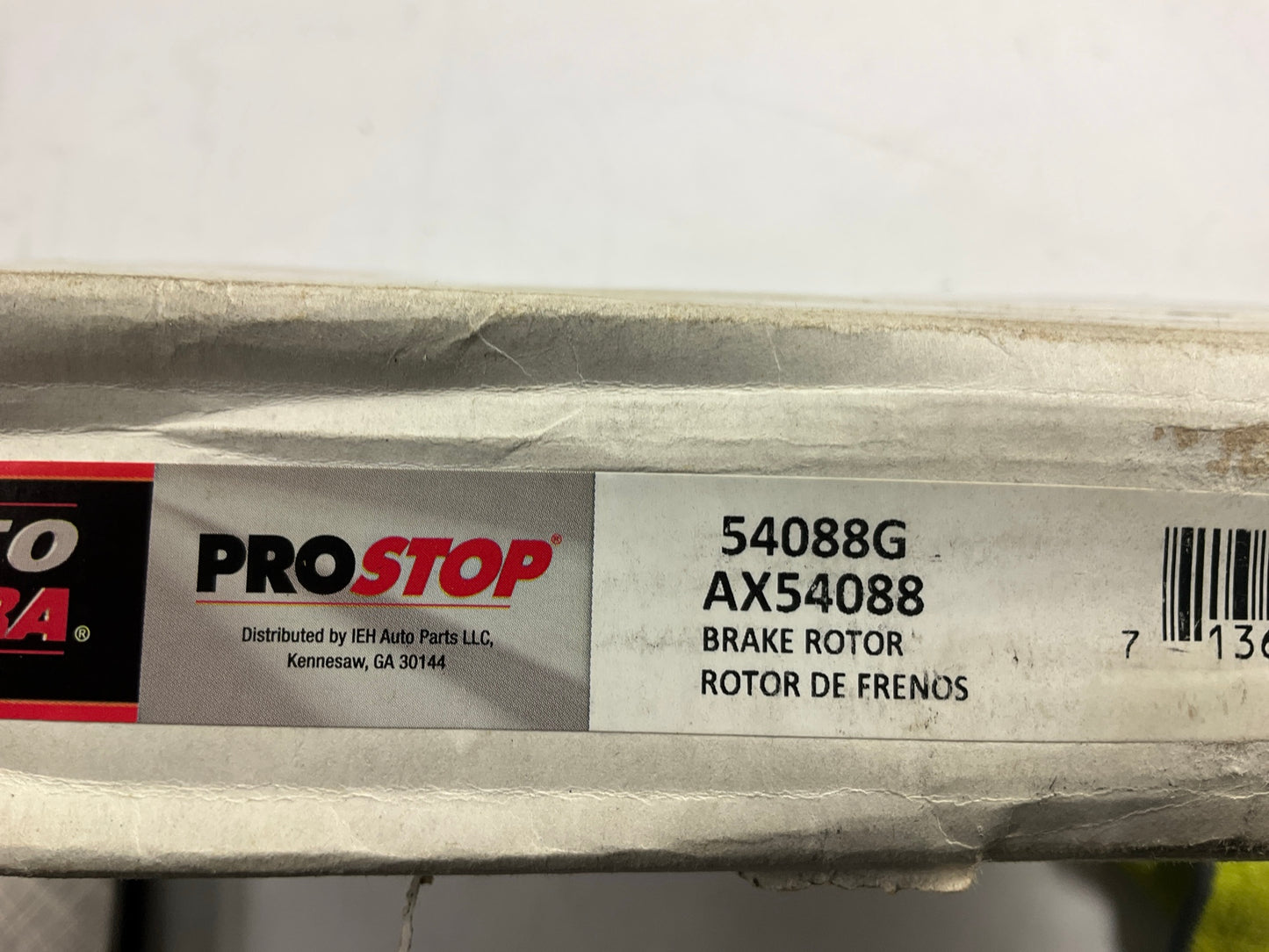 (2) Auto Extra AX54088 Front Brake Rotor