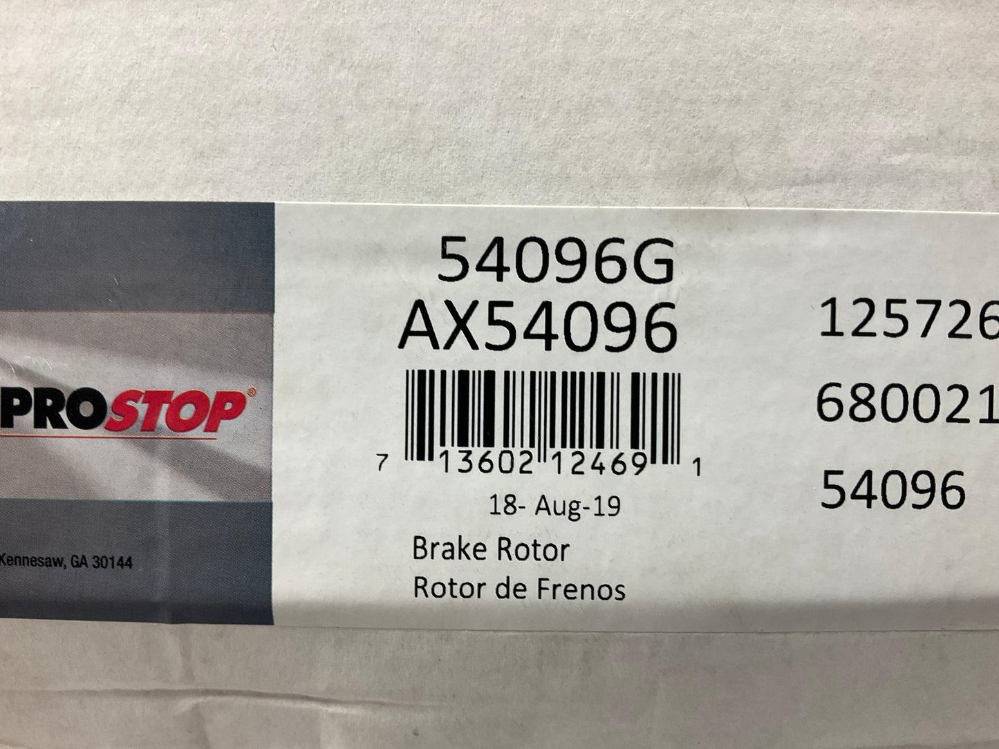 Auto Extra AX54096 Front Brake Rotor For 2001-2003 Ford Explorer Sport RWD ONLY