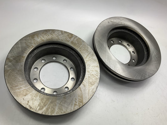 (2) Auto Extra AX54128 Front Brake Rotors, 10-lug