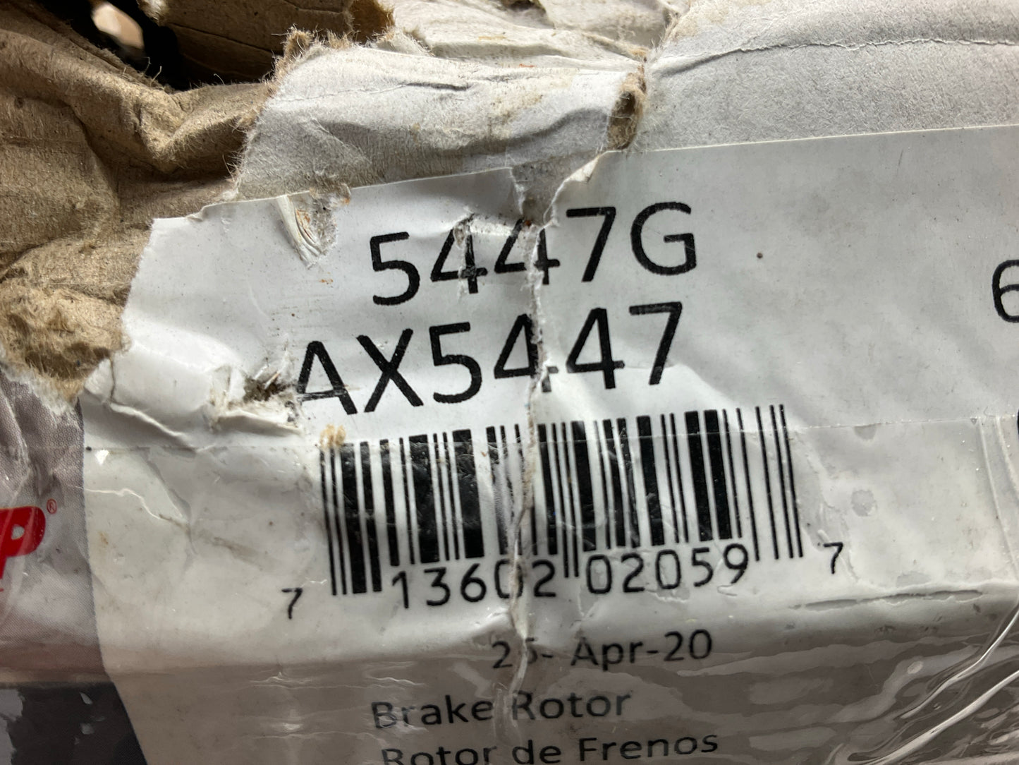 Auto Extra AX5447 Disc Brake Rotor And Hub Assembly, Front