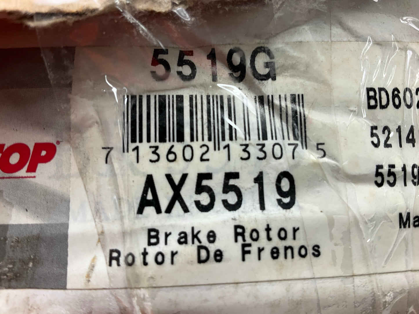 Auto Extra AX5519 Disc Brake Rotor And Hub Assembly, Front
