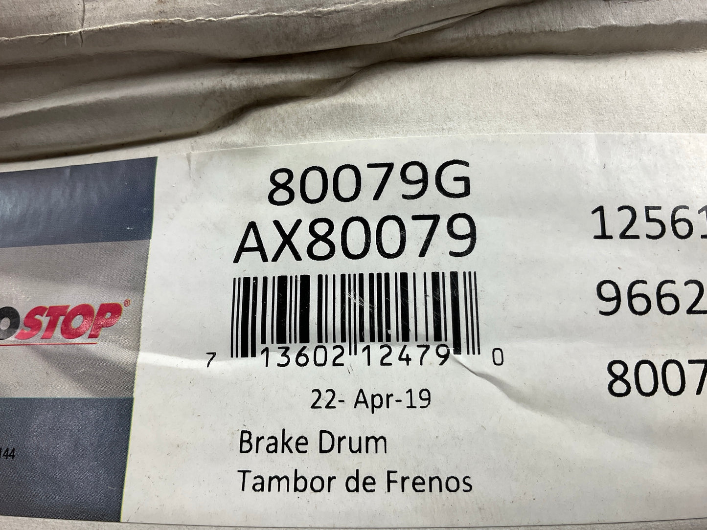 Auto Extra AX80079 Rear Brake Drum For 2000-2002 Dodge Dakota, 98-02 Durango