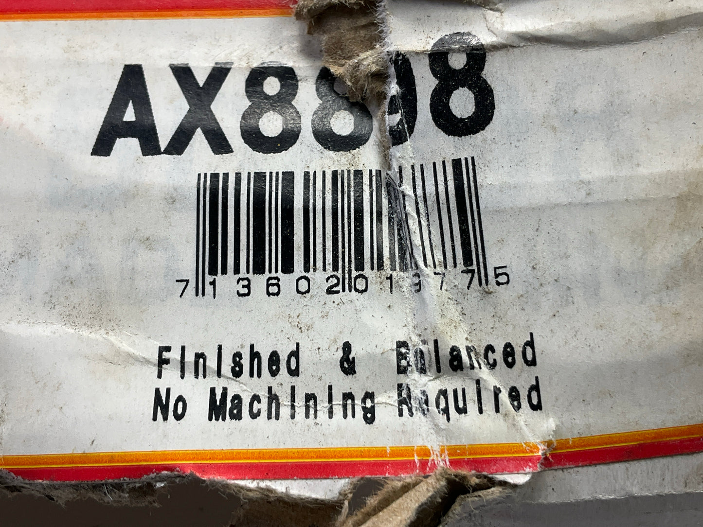 Auto Extra AX8898 Rear Brake Drum