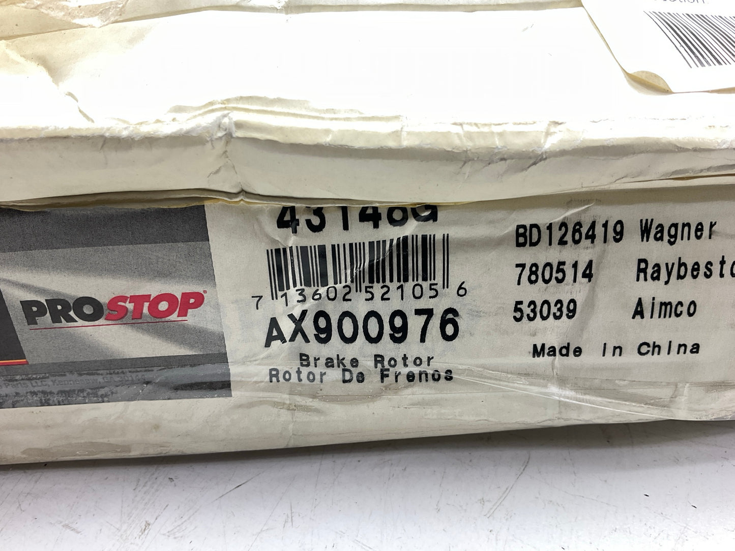 Auto Extra AX900976 Rear Brake Rotor For 2006-10 Grand Cherokee SRT8 ONLY - AWD