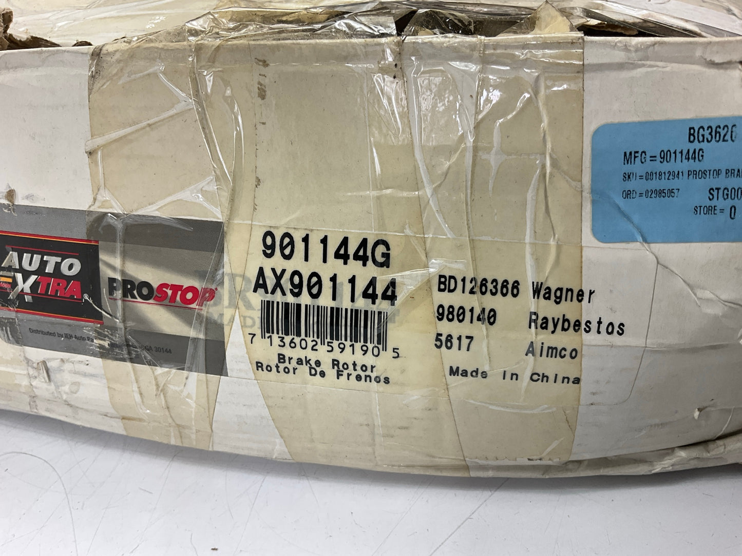 Auto Extra AX901144 Disc Brake Rotor - Front / Rear