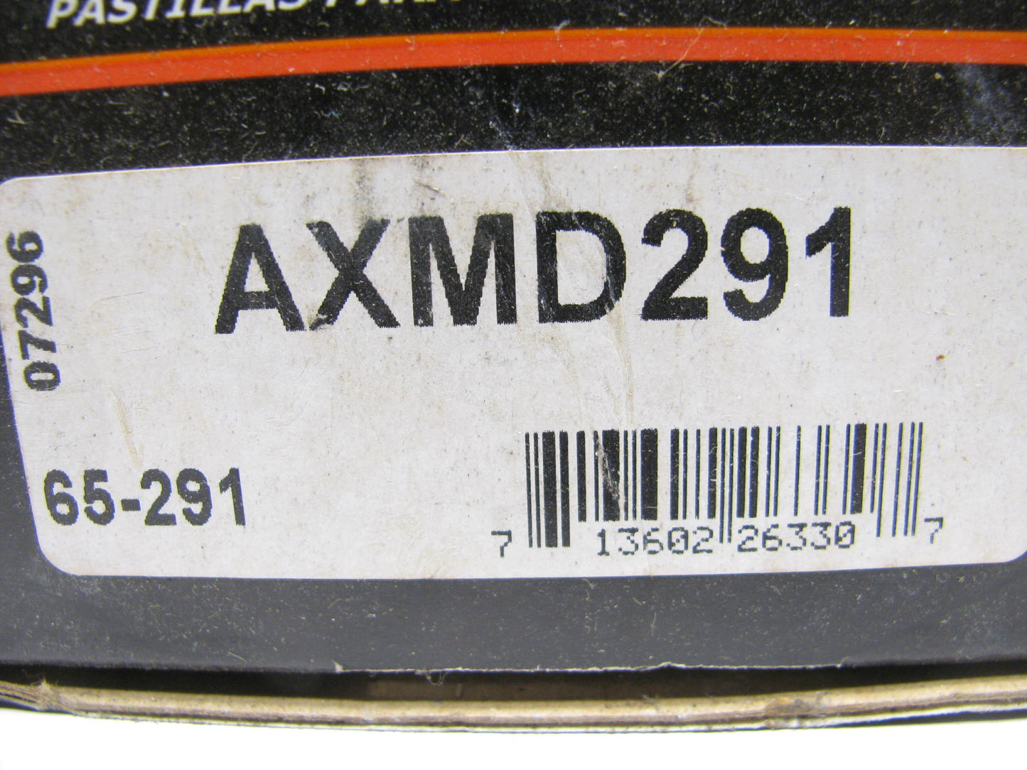 Auto Extra AXMD291 Front Disc Brake Pad Set - Semi-Metallic