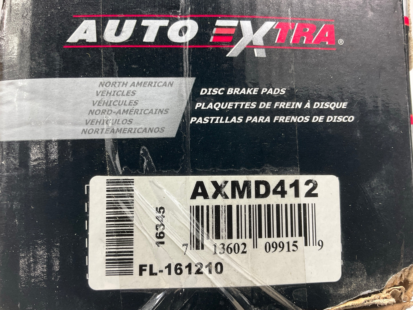 Auto Extra AXMD412 Front Disc Brake Pads