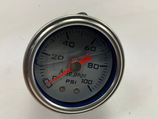 AutoMeter 2180 Sport-Comp Mechanical Fuel Pressure Gauge, 1-1/2'', 0-100 PSI
