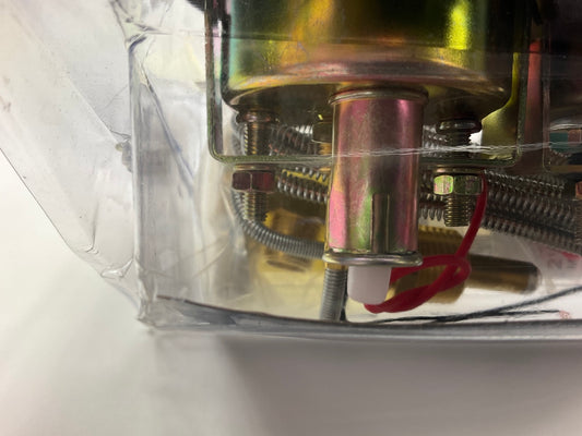 Auto Meter Autogage 2327 White 3 Gauge Set 2-1/16'' Oil Pressure Volt Water Temp