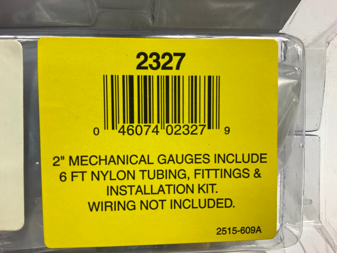 Auto Meter Autogage 2327 White 3 Gauge Set 2-1/16'' Oil Pressure Volt Water Temp