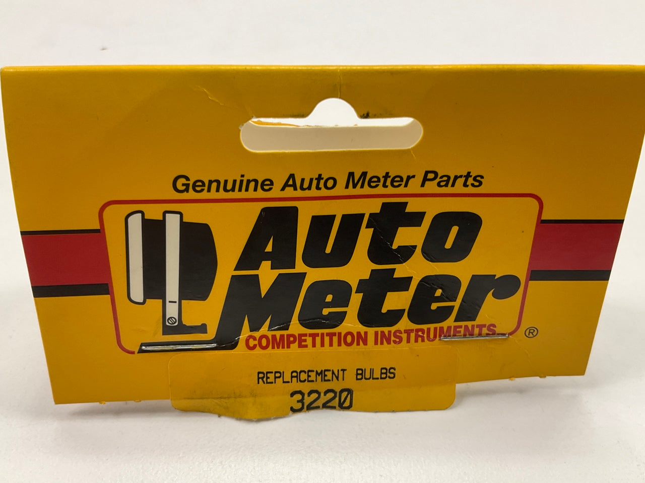 Auto Meter 3220 Light Bulb & Socket Kit, Plastic AutoMeter Gauges: 3 Bulbs