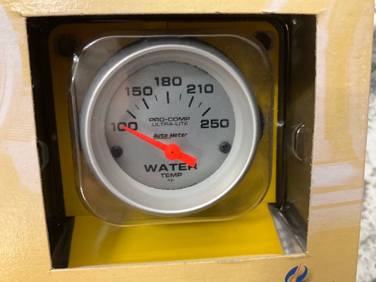 Auto Meter 4337 Ultra-Lite Electric Water Temp Temperature Gauge 2-1/16''
