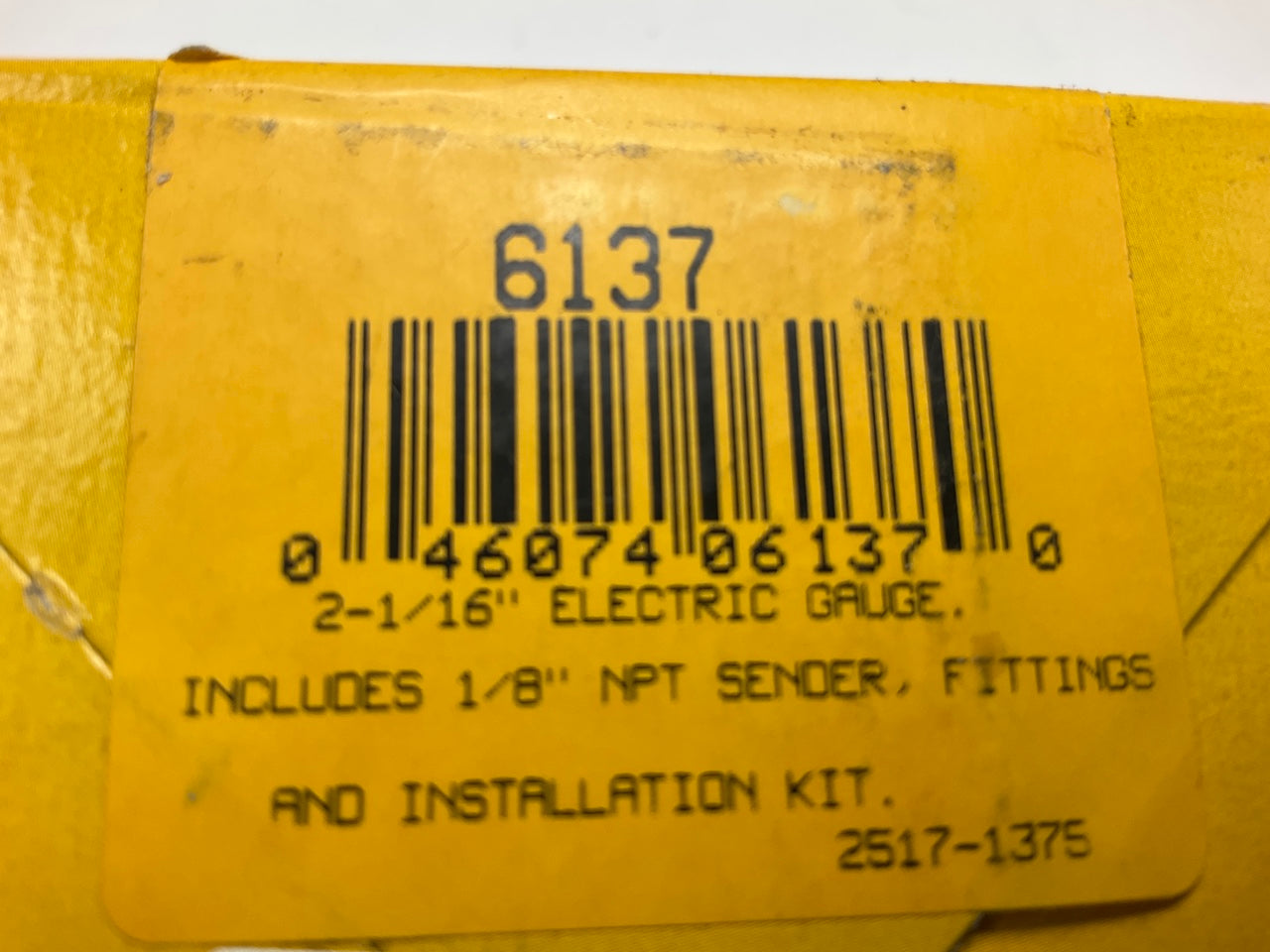 Auto Meter 6137 Cobalt Electric Water Temperature 2-1/16'' Gauge 100-250F