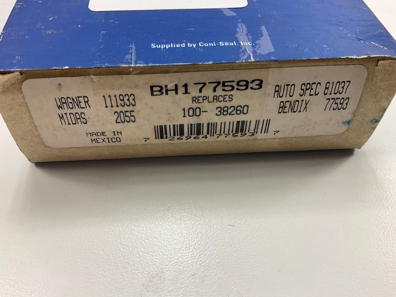 Auto Pride BH177593 Front Brake Hose For 1985-1988 Thunderbird & Cougar