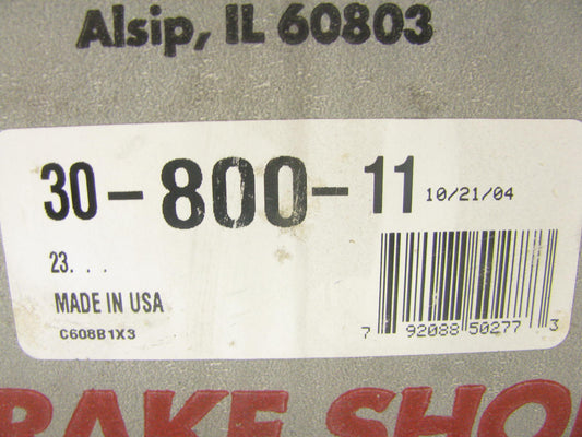 Auto Specialty 30-800-11 Rear Brake Shoes