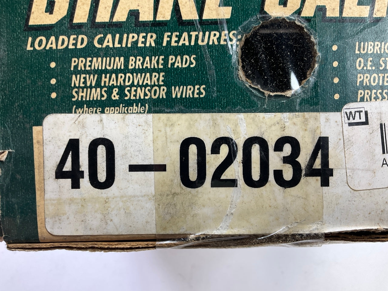 Auto Specialty 40-02034 Front Left Disc Brake Caliper