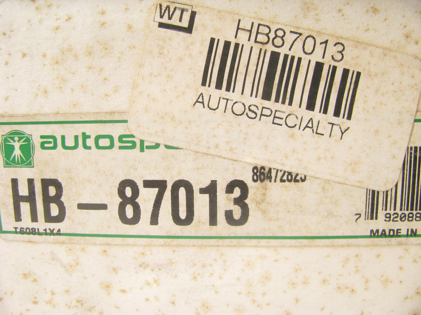 Auto Specialty HB87013 Brake Hydraulic Hose - Front Left