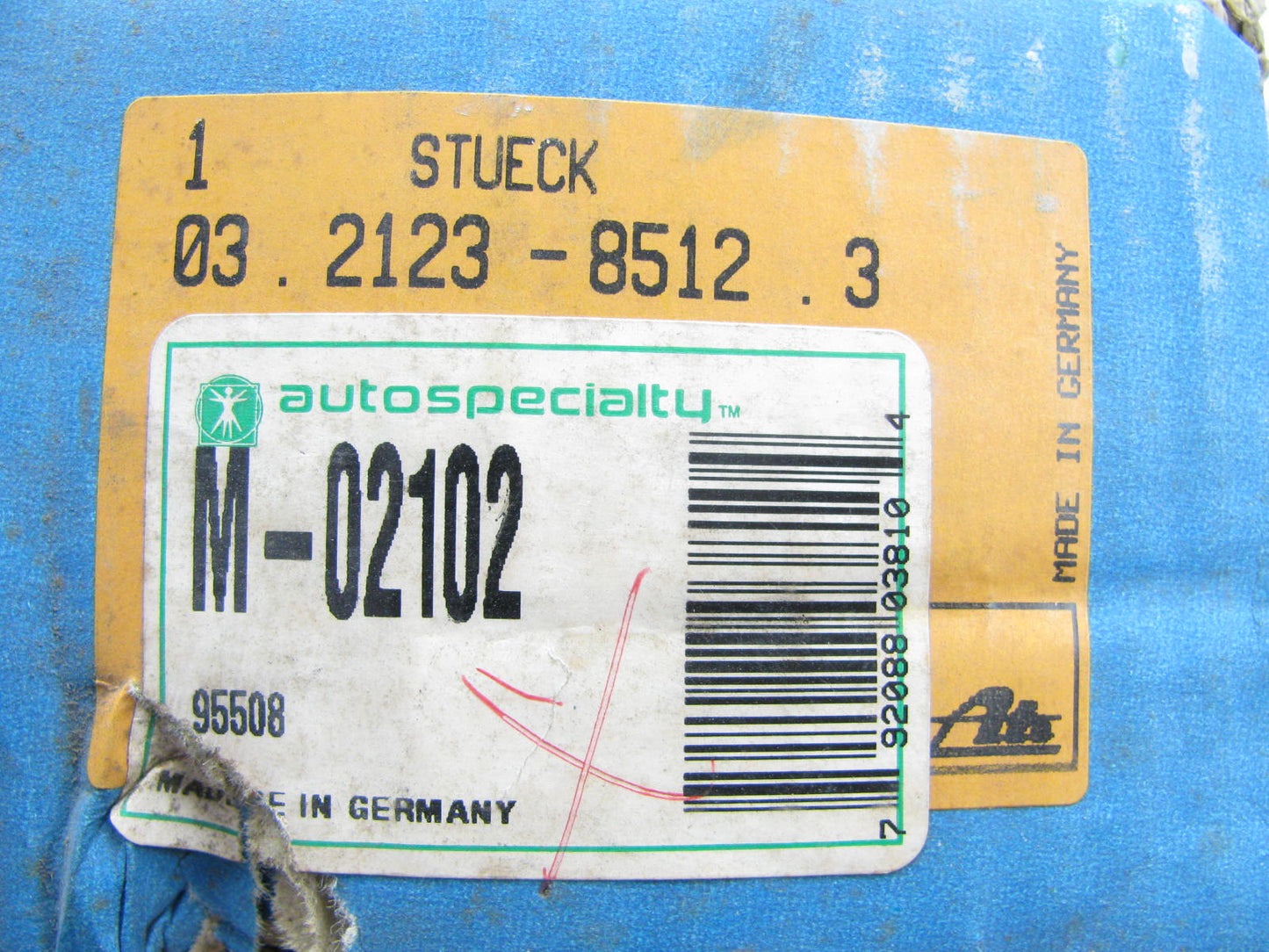 Auto Specialty M-02102 ATE Brake Master Cylinder W/O Reservoir