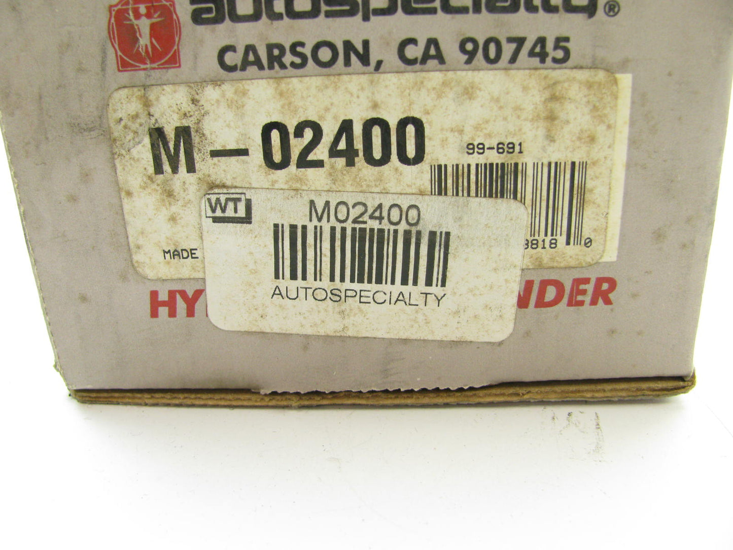 Auto Specialty M02400 Brake Master Cylinder For 1975-1978 Volkswagen Rabbit