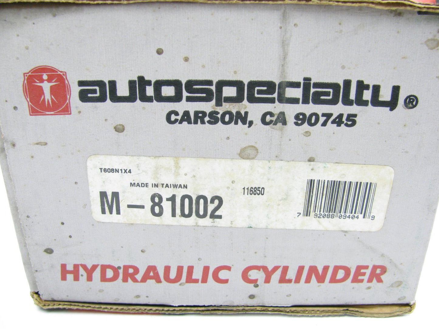 Auto Specialty M81002 Brake Master Cylinder W/O Reservoir