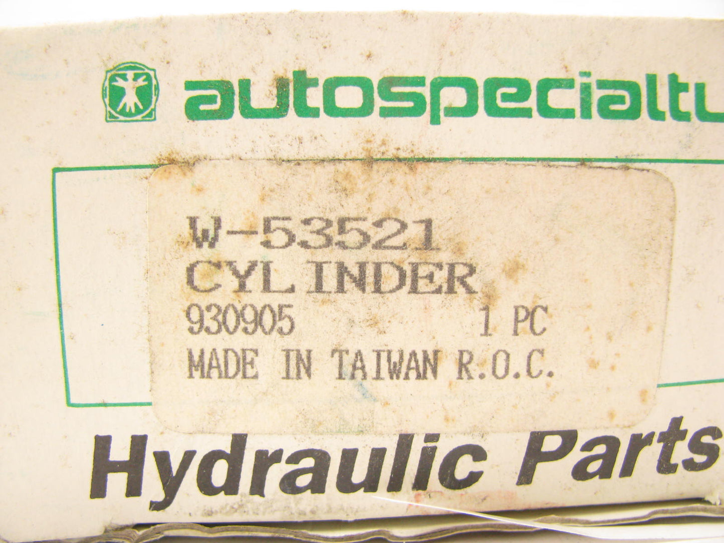 Auto Specialty W-53521 Drum Brake Wheel Cylinder - Front Left