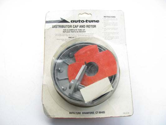 Auto Tune E158 Ignition Distributor Cap & Rotor Kit 1985-1988 Ford 302 V8