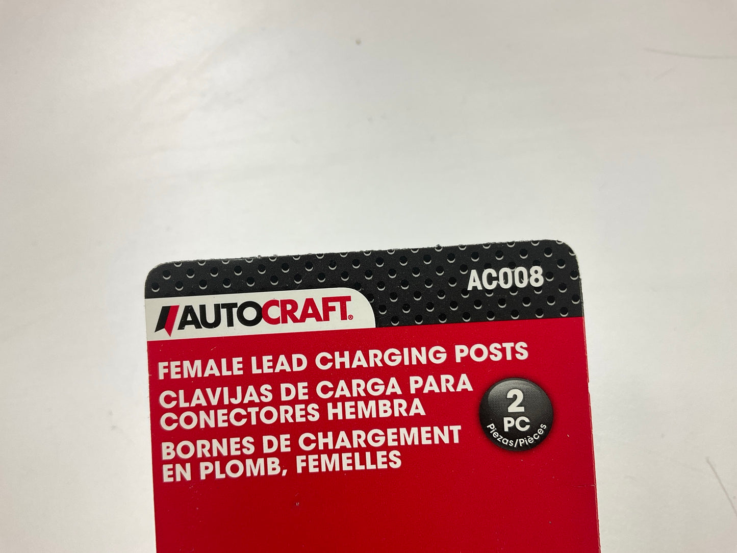 (2) Autocraft AC008 Female Lead Charging Post For 3/8'' Stud Post Batteries