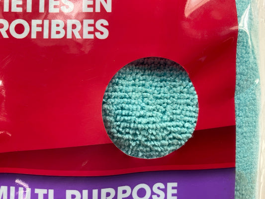 Autocraft AC23 Microfiber Multi-Purpose Towels 12'' X 16'' - Pack Of 6